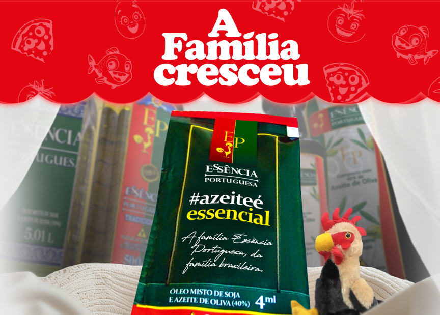 Desenvolvimento de novo produto Essência Portuguesa em embalagem sachê